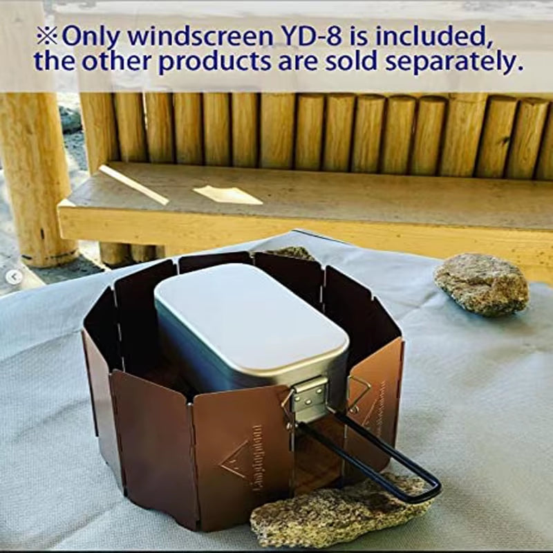 Outdoor Camping Gas Stove Wind Shield Foldable Camping Cooker Outdoor Equipment Hiking Camping Survival Tool Lightweight