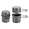 Camping Cookware Set with Water Kettle Portable Camping Stove Tableware Pot Outdoor Fishing Camping Kitchen Supplies