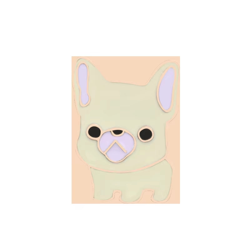 Cartoon Dog Collection Pins Brooch Corgi Bulldog Pet Lapel Pins Jackets Sweater Animal Pin Badge Enamel Pins Women Jewelry Hot