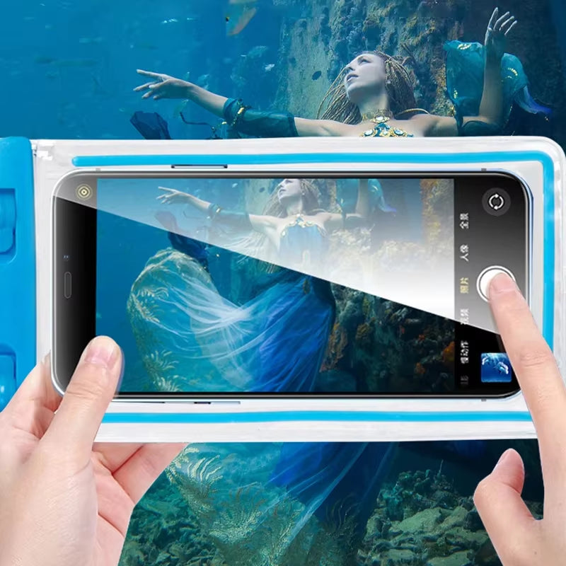 Outdoor Universal Waterproof Pouch Swimming Beach Dry Bag Case Cover Holder for Iphone Samsung Xiaomi Swim Waterproof Bag