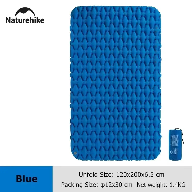 Inflatable Mattress Air Mattress Camping Mat Ultralight Camping Mattress Sleeping Mat Camping Bed Nylon Sleeping Pad